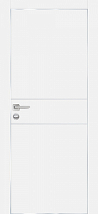 Товар Межкомнатная дверь ПХ-15  AL кромка с 4-х ст. Белый матовый